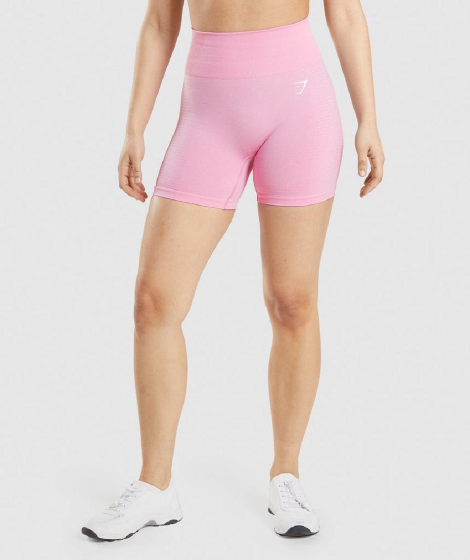 Szorty Damskie Gymshark Vital Seamless 2.0 Różowe | PL 2388AHK